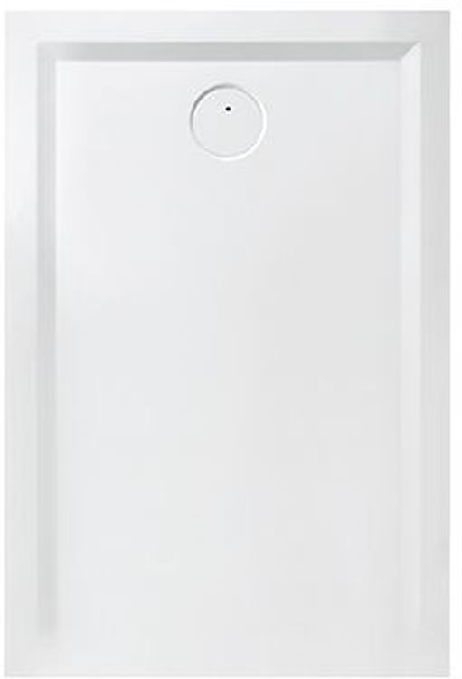 Sanplast Space Mineral brodzik 120x75 cm prostokątny B-M/SPACE S biały 645-410-0250-01-000