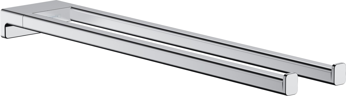 Hansgrohe AddStoris wieszak na ręcznik 44,5 cm podwójny chrom 41770000 - Wysyłka w 24h