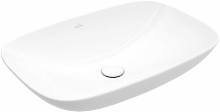 Villeroy & Boch Loop&Friends umywalka 62x42 nablatowa prostokątna Weiss Alpin 4A500001