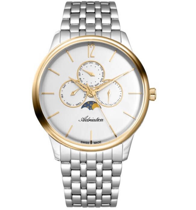 Zegarek męski Adriatica Moonphase A8269.2153QF