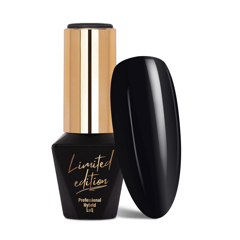 Lakier hybrydowy MollyLac Limited Edition Madly Black 10 g Nr 418