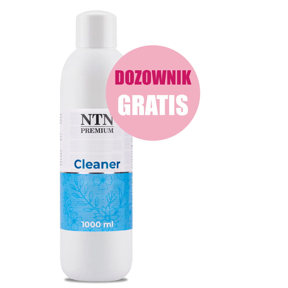 Cleaner NTN Premium płyn do odtłuszczania płytki paznokcia 1000 ml ET