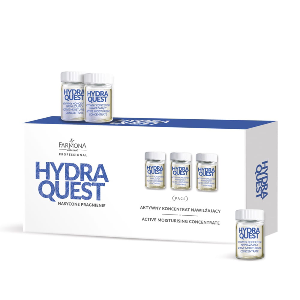 WYPRZEDAŻ 146 Aktywny koncentrat nawilżający Farmona Hydra Quest 10x5 ml