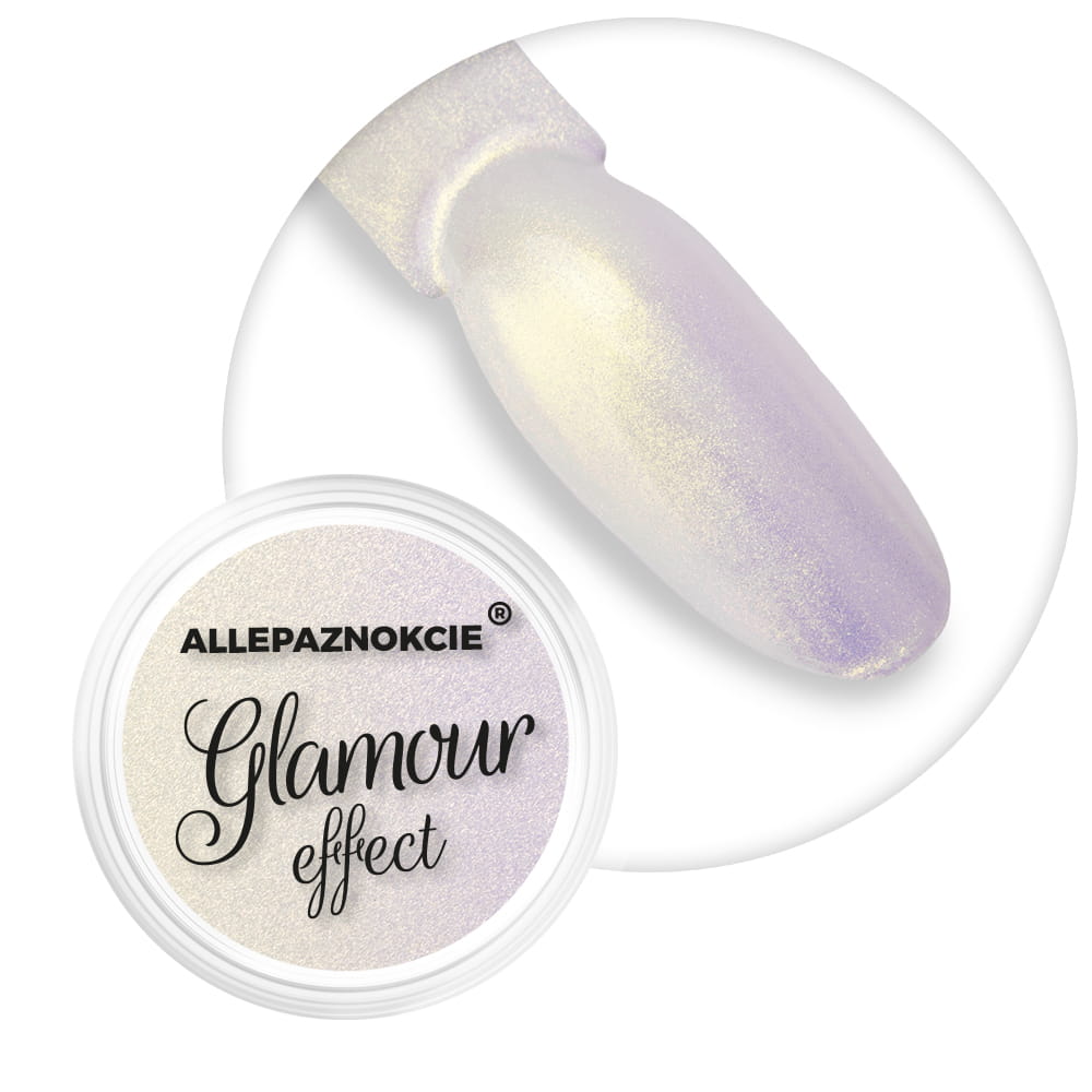 Pyłek do paznokci Glamour Effect Allepaznokcie Gold 1 g Nr 2