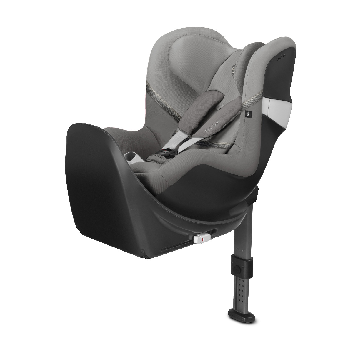 Cybex, Sirona M2 I-Size - fotelik samochodowy z bazą M od urodzenia do 105 cm, do ok. 4 lat-Soho Grey