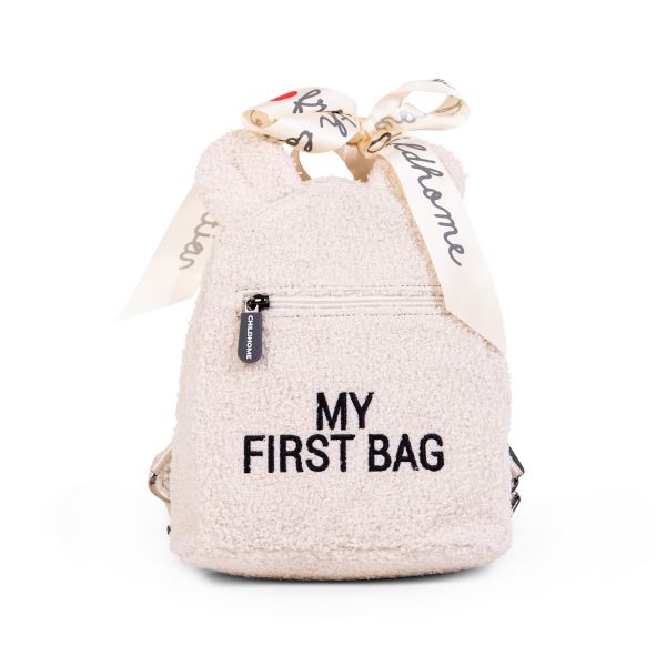 Childhome Plecak dla dziecka My First Bag-Teddy Bear White