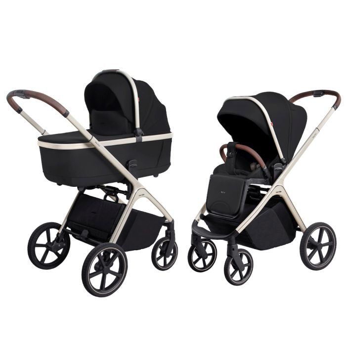 Carrello Vector - wózek głęboko-spacerowy 2w1-Pearl Black