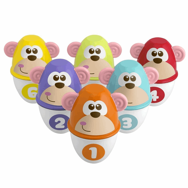 Chicco Kolorowe kręgle Fit&Fun - 05228