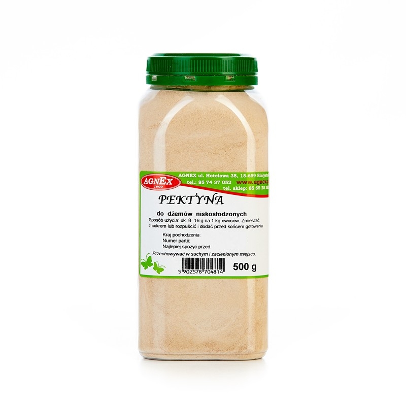 Pektyna cytrusowa niskołodzona 500 g - słoik