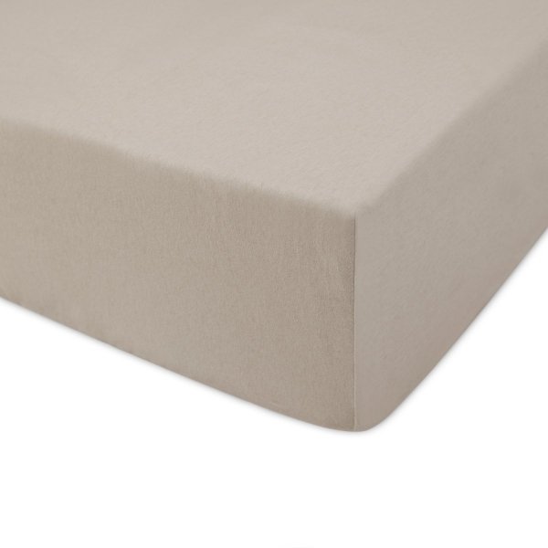 Prześcieradło jersey 140x200 z gumkę wz. D046 (kakao)