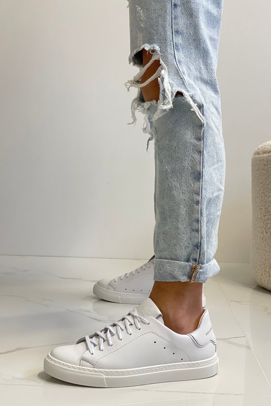 Sneakers 040/57 Biały/Biały OUTLET