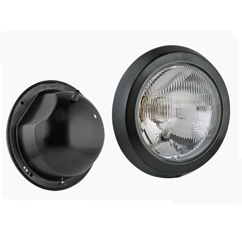 Reflektor przedni typu R2 w obudowie metalowej Żuk Nysa Star Jelcz 0215.44172 Wesem