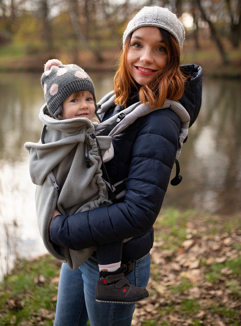 Osłonka polarowa Kinder Hop Grey