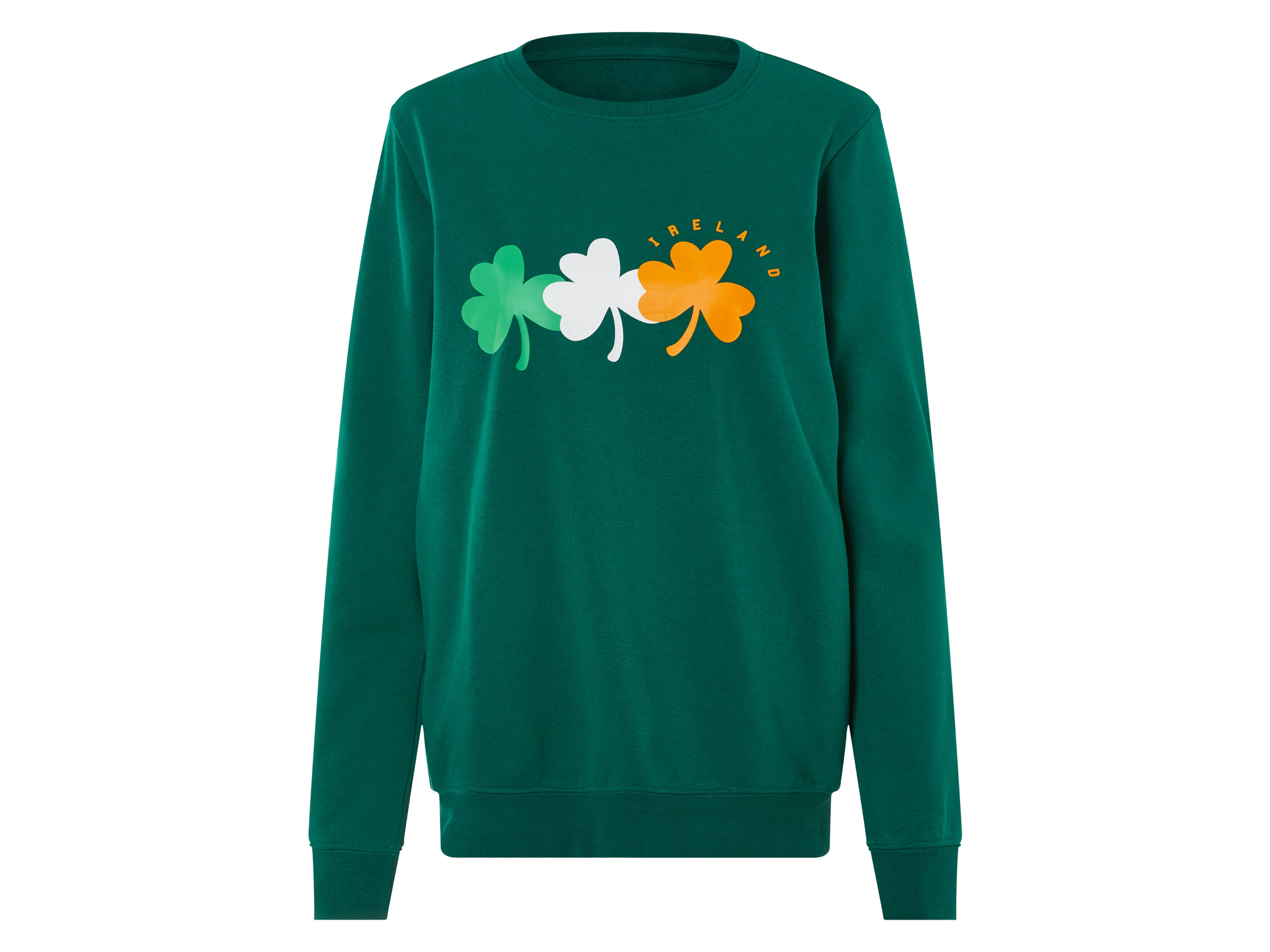 Bluza dresowa St. Patrick's day Zielony, XS