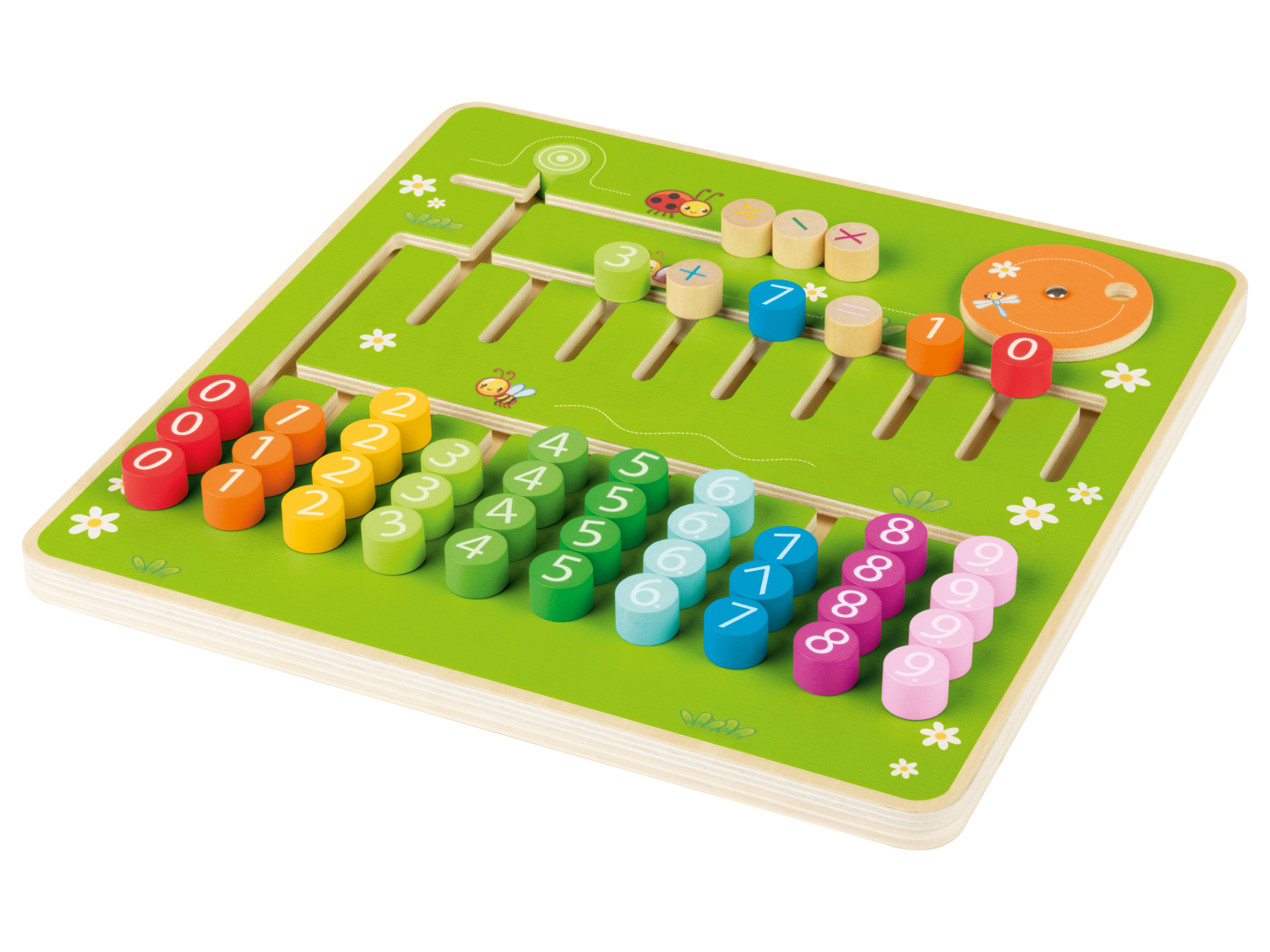Playtive Gra matematyczna w stylu Montessori Arymetryczna gra do liczenia