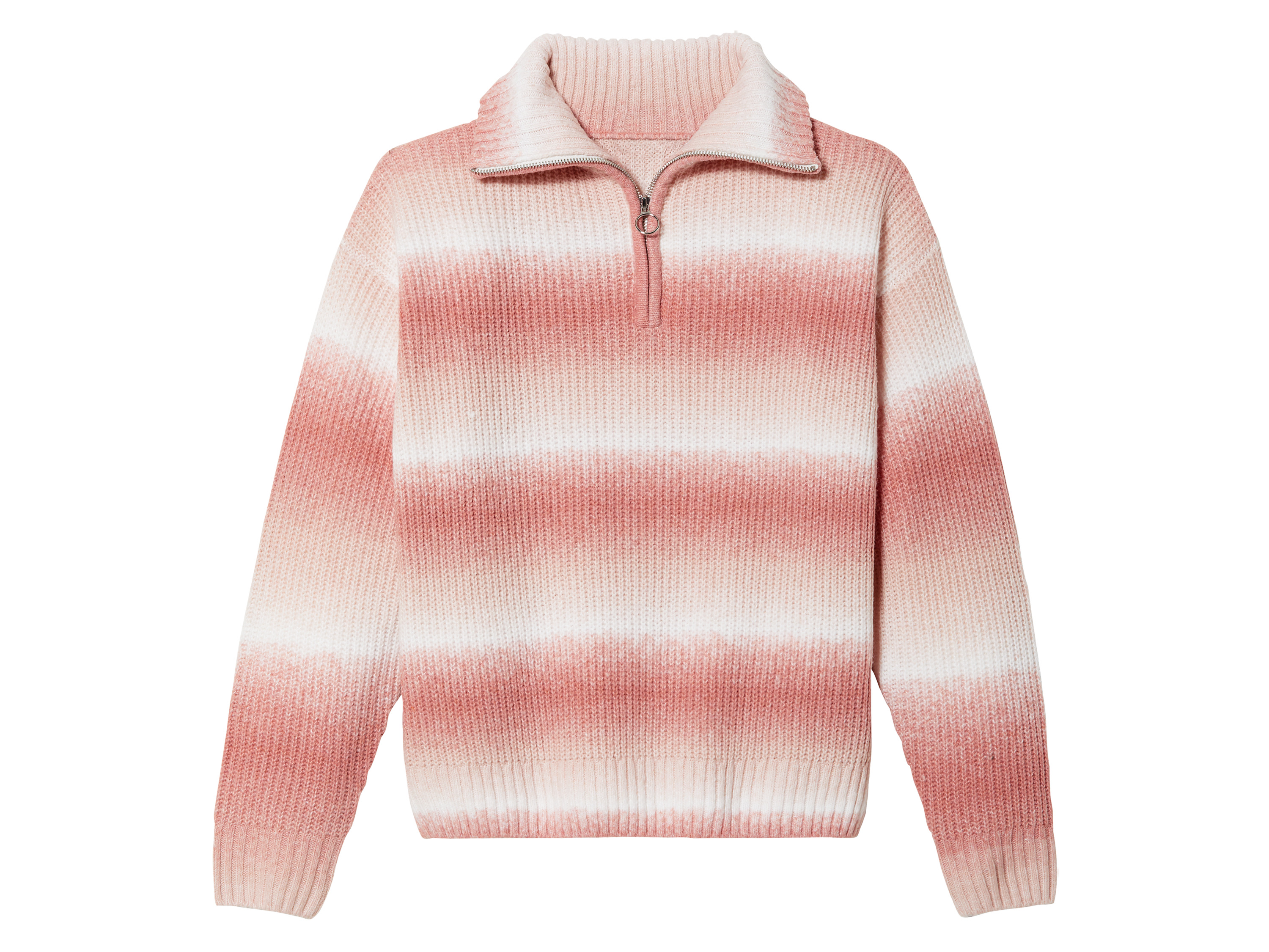 pepperts! Sweter dziecięcy troyer 158/164, Różowy