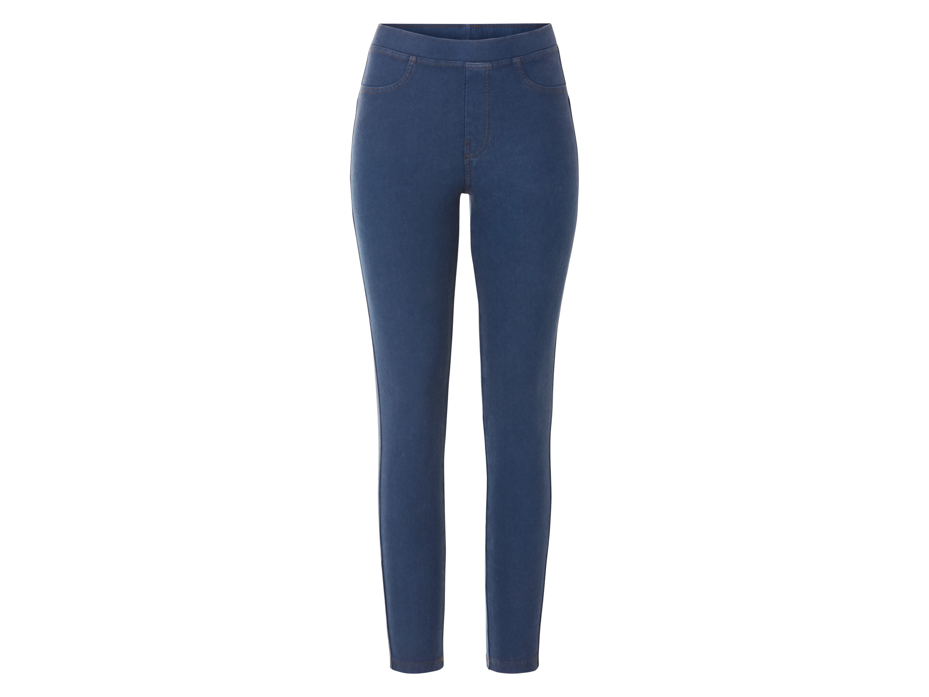 esmara Jegginsy damskie Niebieski, M40/42