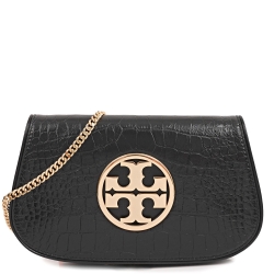 TORBA Tory Burch REVA CROC 152251 01-BLACK
