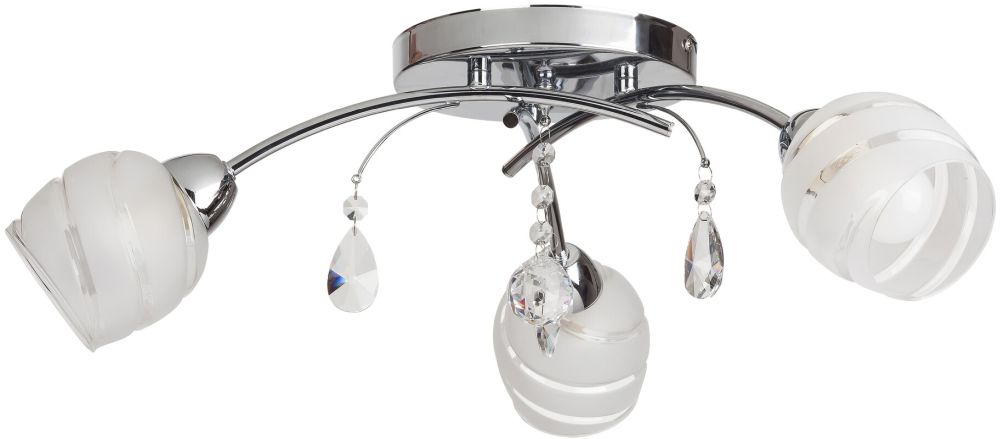 Darmowa Dostawa - Lampa podsufitowa 3x60 W biały Rabalux Melissa 2621