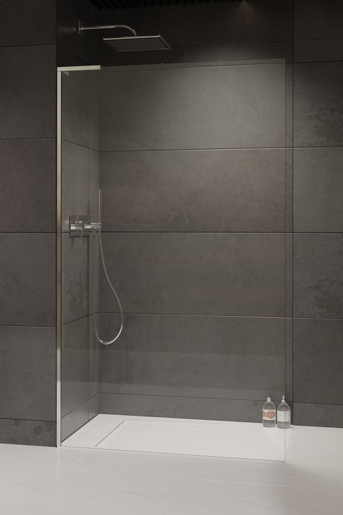 Darmowa Dostawa - Ścianka prysznicowa walk-in 120 cm Radaway Modo SL II 103191240101L