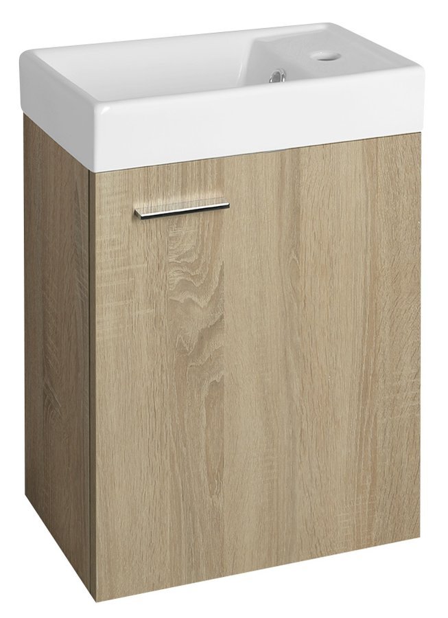 Darmowa Dostawa - Szafka podumywalkowa wisząca 39.5x22 cm Aqualine Zoja 51049DP