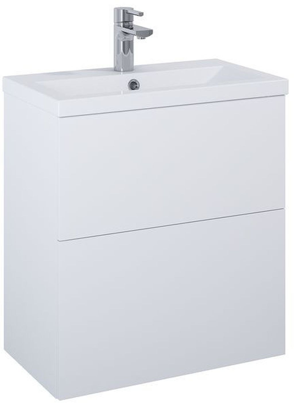 Darmowa Dostawa - Umywalka z szafką 60 cm białą Elita Kido RE020601115290