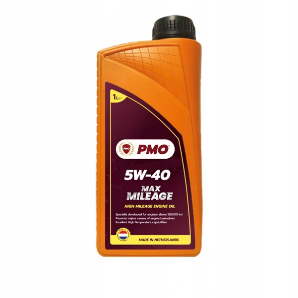 PMO 5W40 MAX-MILEAGE OLD CAR 1L - Petrostar