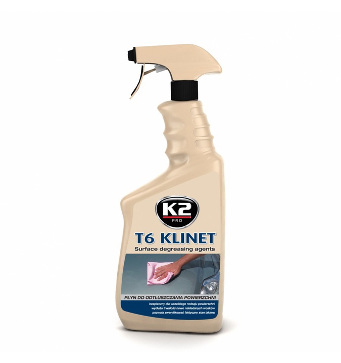 K2 T6 KLINET ODTŁUSZCZACZ DO LAKIERU 770ML - Petrostar