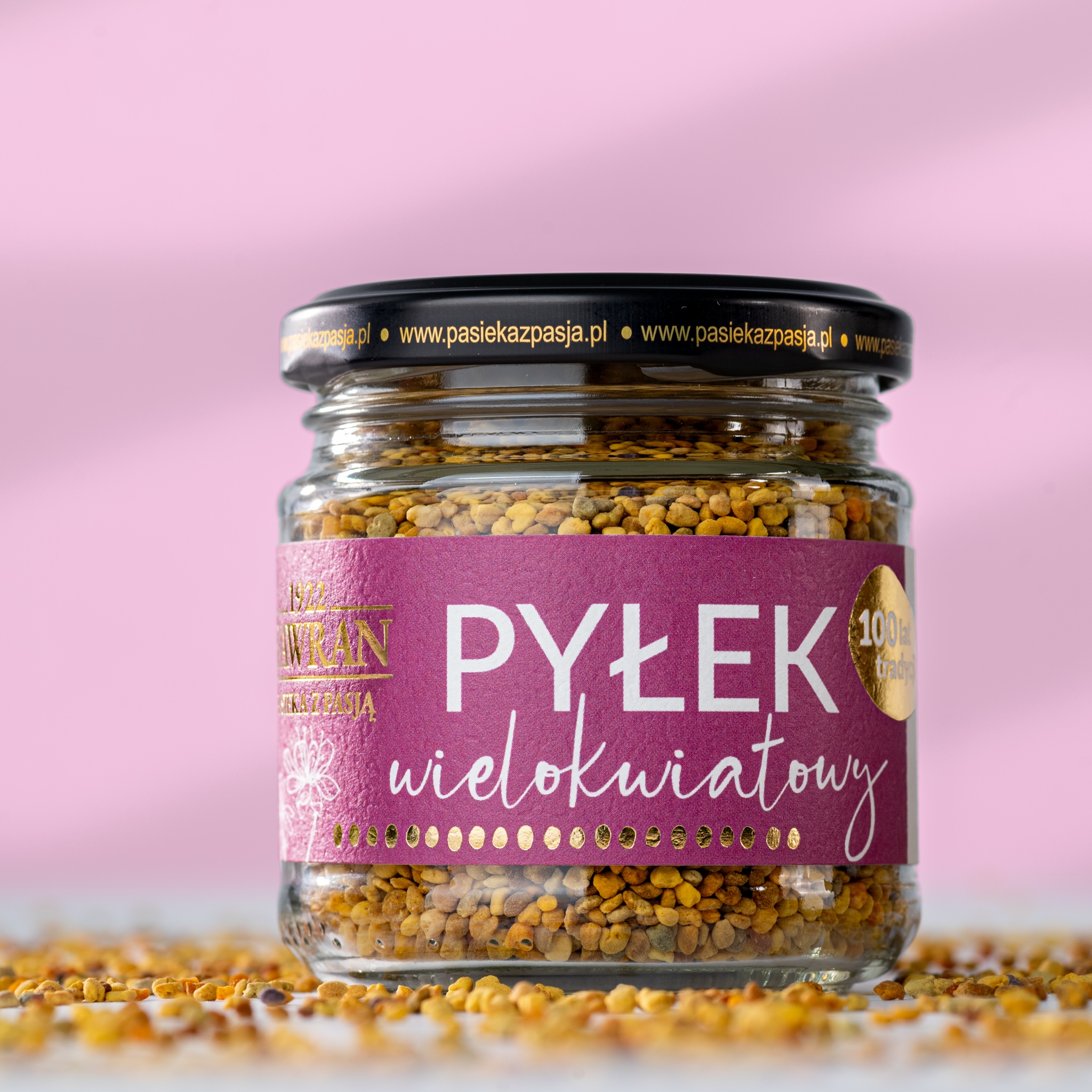 Pyłek pszczeli wielokwiatowy 120g - Pasieka z Pasją Hawran
