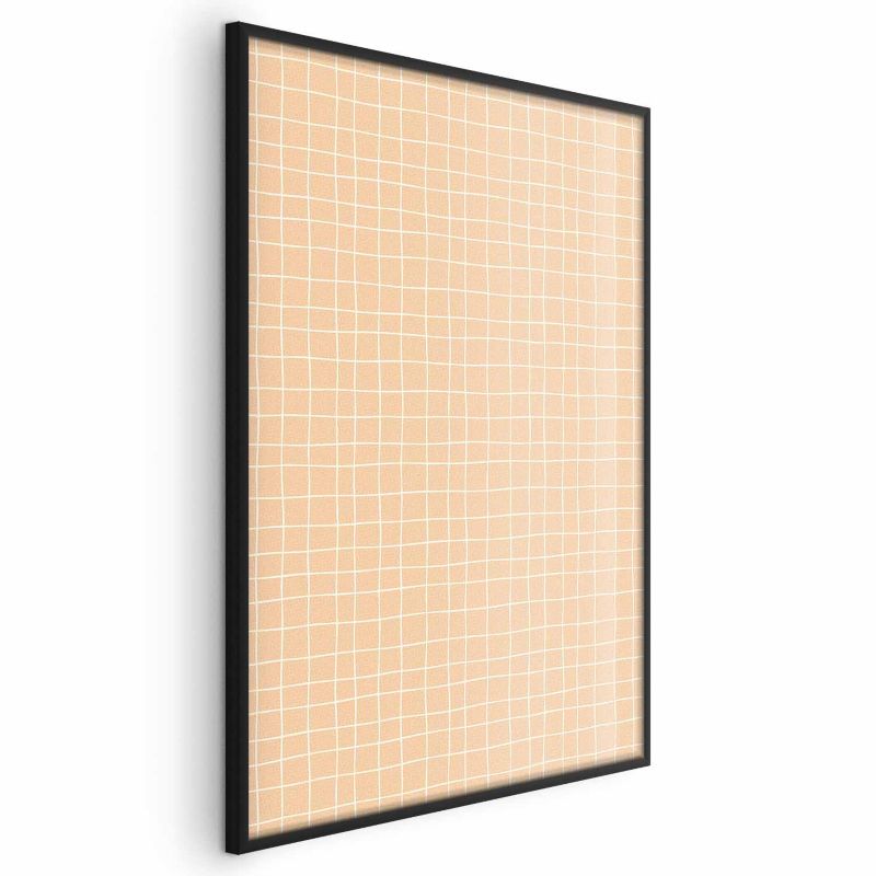 Plakat Artgeist Linie i szum 40x60 cm z ramą czarną 1 szt