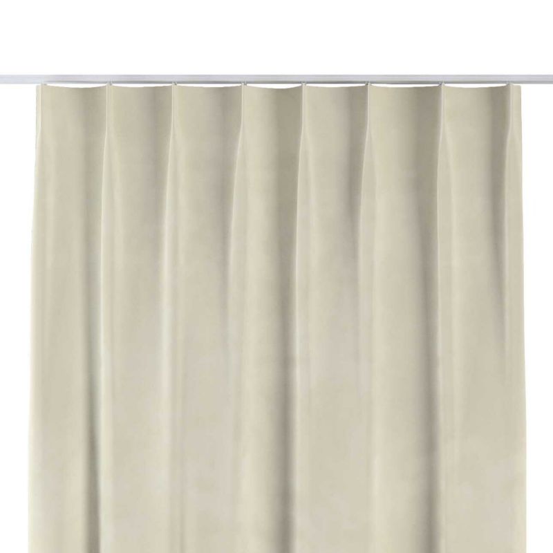 Zasłona na haczykach flex pojedynczych 140 x 260 cm Dekoria śmietankowa biel 1 szt.