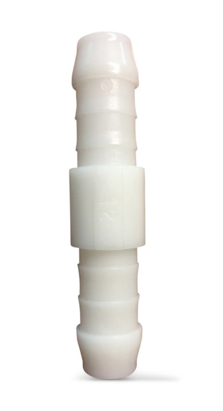 Łącznik do węży 12 mm biały