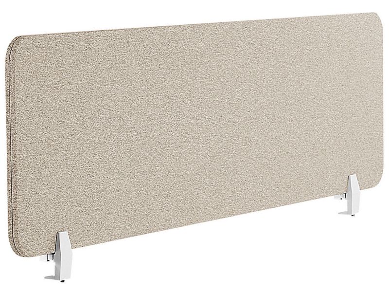 Przegroda biurkowa Beżowy Wally 130 x 40 cm 1 szt.