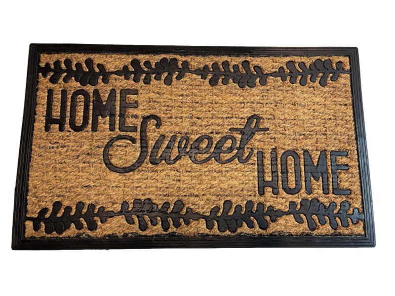 Wycieraczka kokosowa Texas z napisem Sweet Home 45x75 cm 1szt