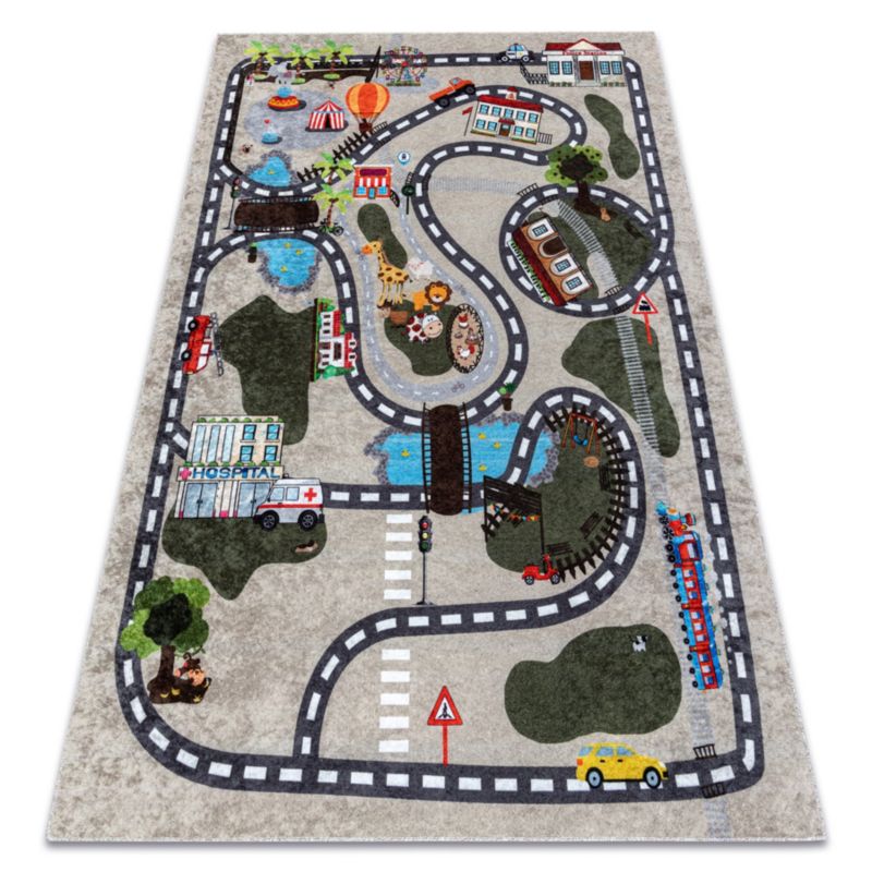 Dywan dla dzieci Junior RugsX 140x190 cm beż BR187 1 szt.