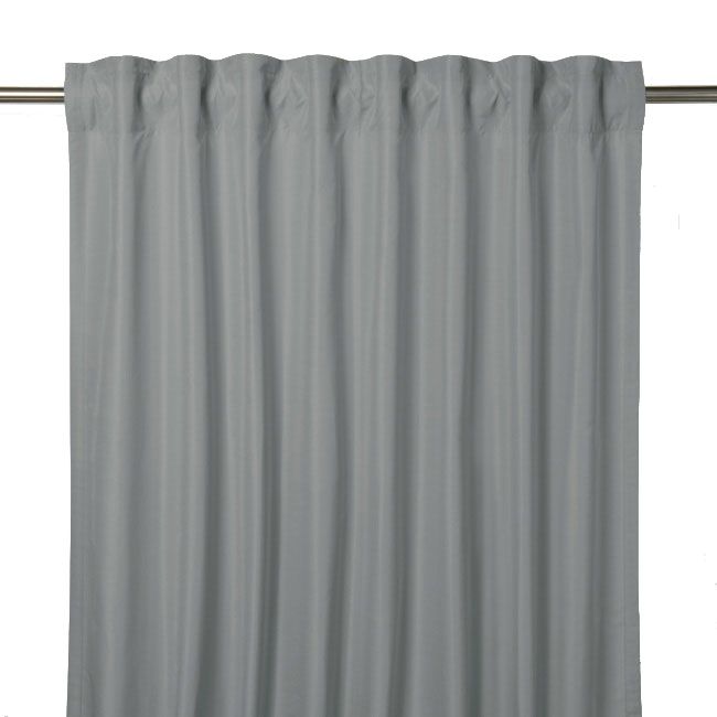 Zasłona GoodHome Klama 140 x 260 cm szara
