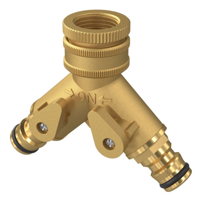 Przyłącze kranowe Verve Y 1/2"-3/4"