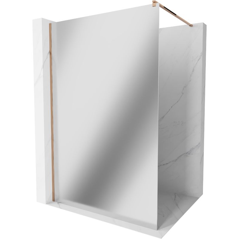 Ścianka prysznicowa Mexen Kioto różowe złoto 90x200 cm 800-090-101-60-50 1 szt.