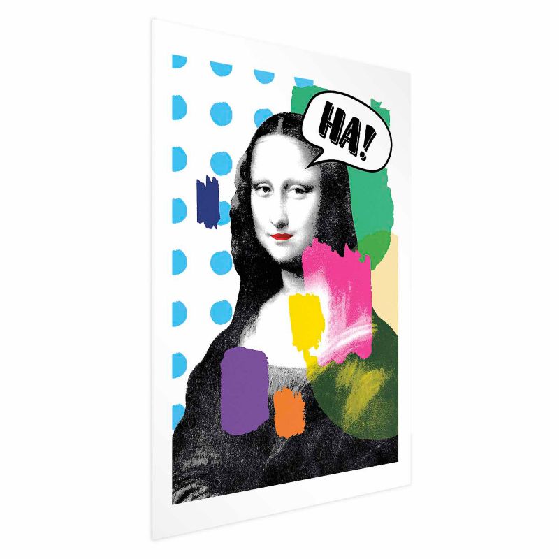 Plakat Artgeist Mona Lisa Pop-art 40x60 cm bez ramy 1 szt