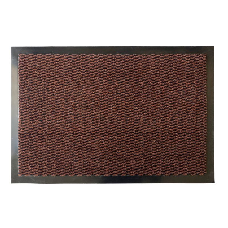 Wycieraczka GoodHome Boykins 40 x 60 cm brązowa
