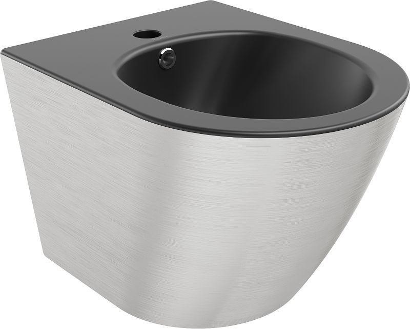 Bidet wiszący Mexen Lena czarny/srebrny 48 cm 35224873 1 szt.