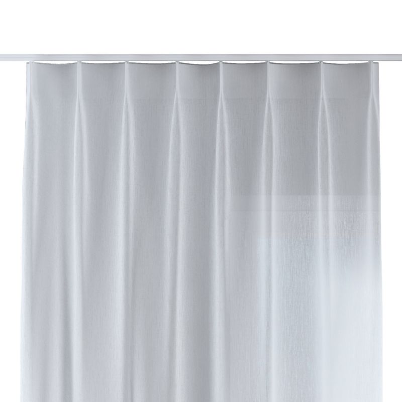 Zasłona na haczykach flex pojedynczych 130 x 245 cm Dekoria biały 1 szt.