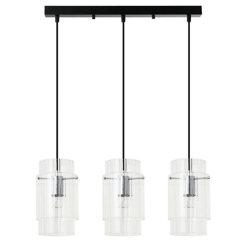 Lampa wisząca Light Prestige Savona transparentna 3 x E27 1 szt.
