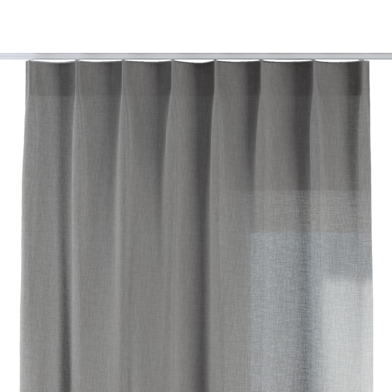 Zasłona na haczykach flex pojedynczych 130 x 245 cm Dekoria szary 1 szt.