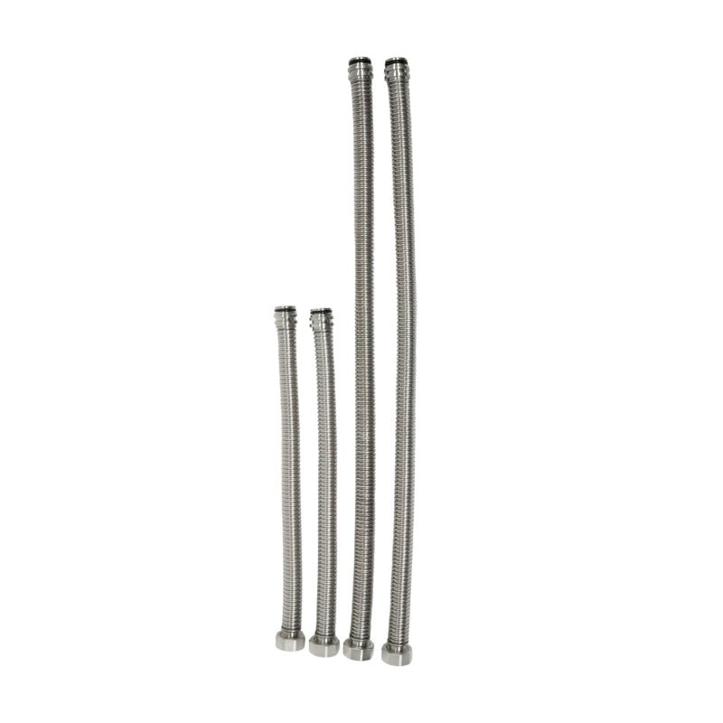 Wąż antywibracyjny KLARWOD, BNT L-40cm z końcówkami Q - komplet 2 szt