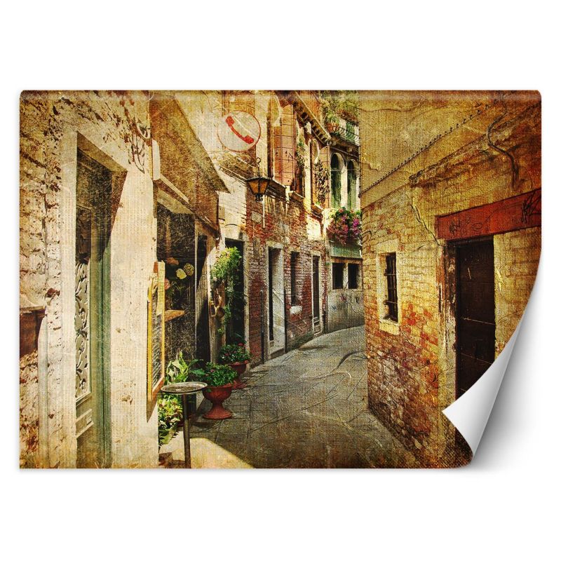 Fototapeta Feeby Uliczka między budynkami w Toskanii 350x245 1 szt