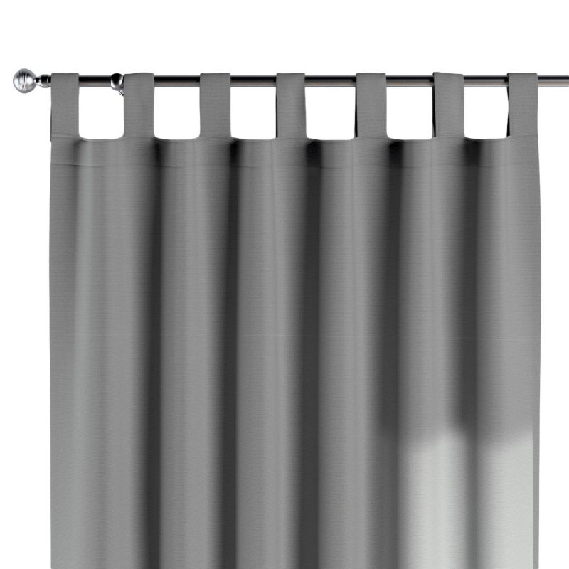 Zasłona na szelkach 1 szt. 130 x 245 cm Dekoria szary 1 szt.