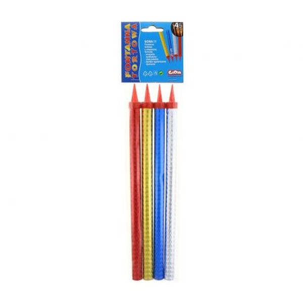 FONTANNY HOLOGRAFICZNE 25CM/4SZT