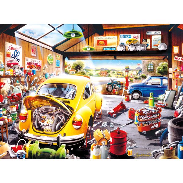 Castorland Puzzle 300 B-030415 Sam"s Garage