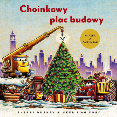 Choinkowy plac budowy. Książeczka z okienkami